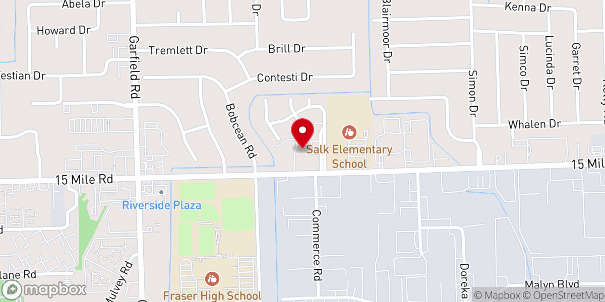 Map showing location of Cross Point International - LCMS