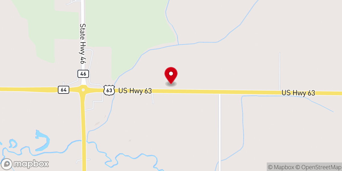 Map showing location of Cylon Church