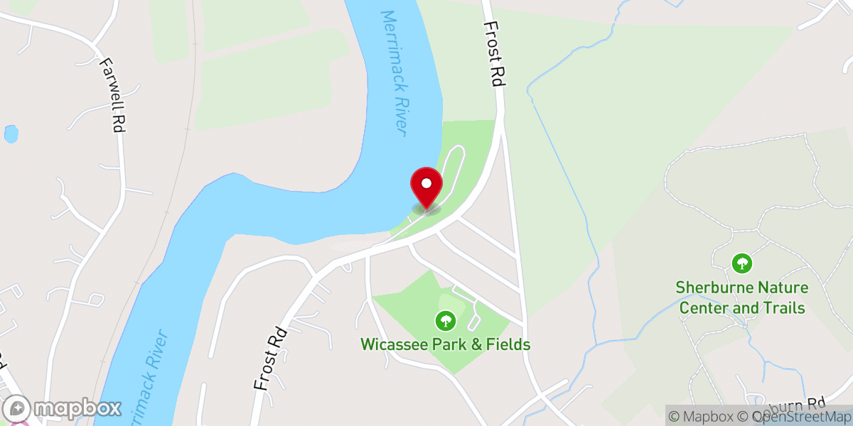 Map showing location of Riverfront Park