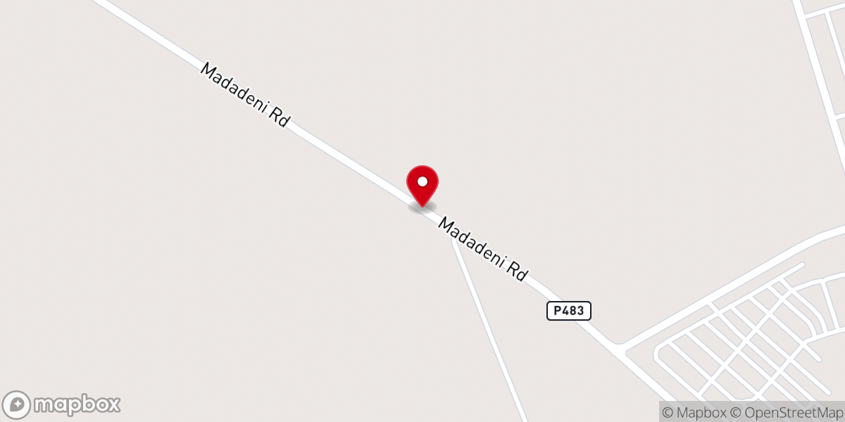 Map showing location of Seventh Day Adventist