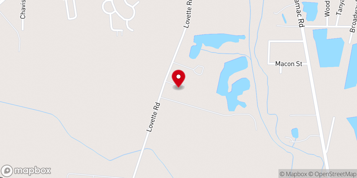 Map showing location of Christian Faith Center-Lumberton