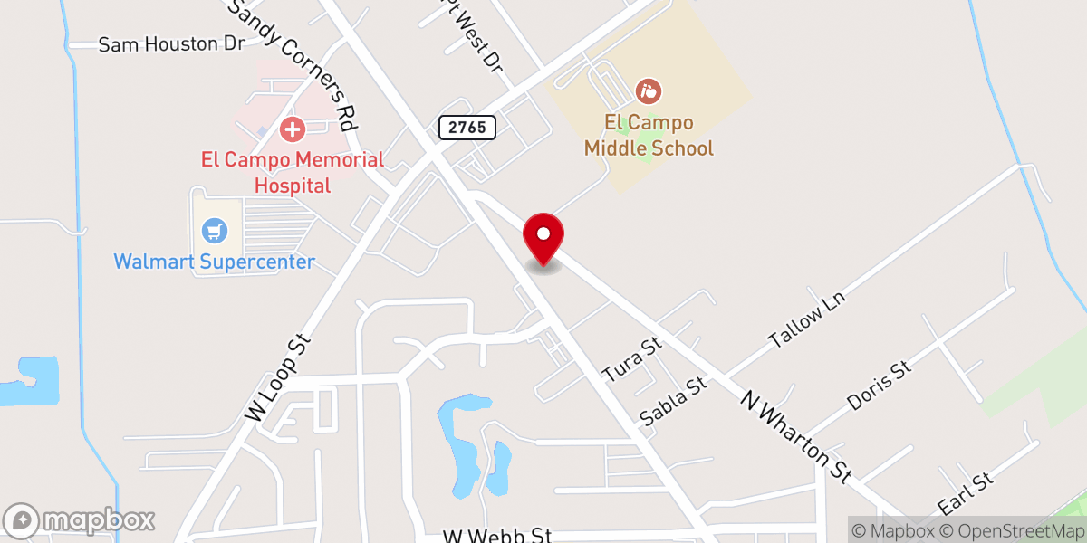Map showing location of First Church of God