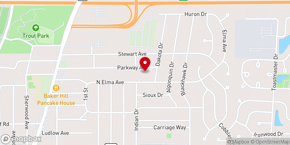 Map showing location of New Covenant Fellowship