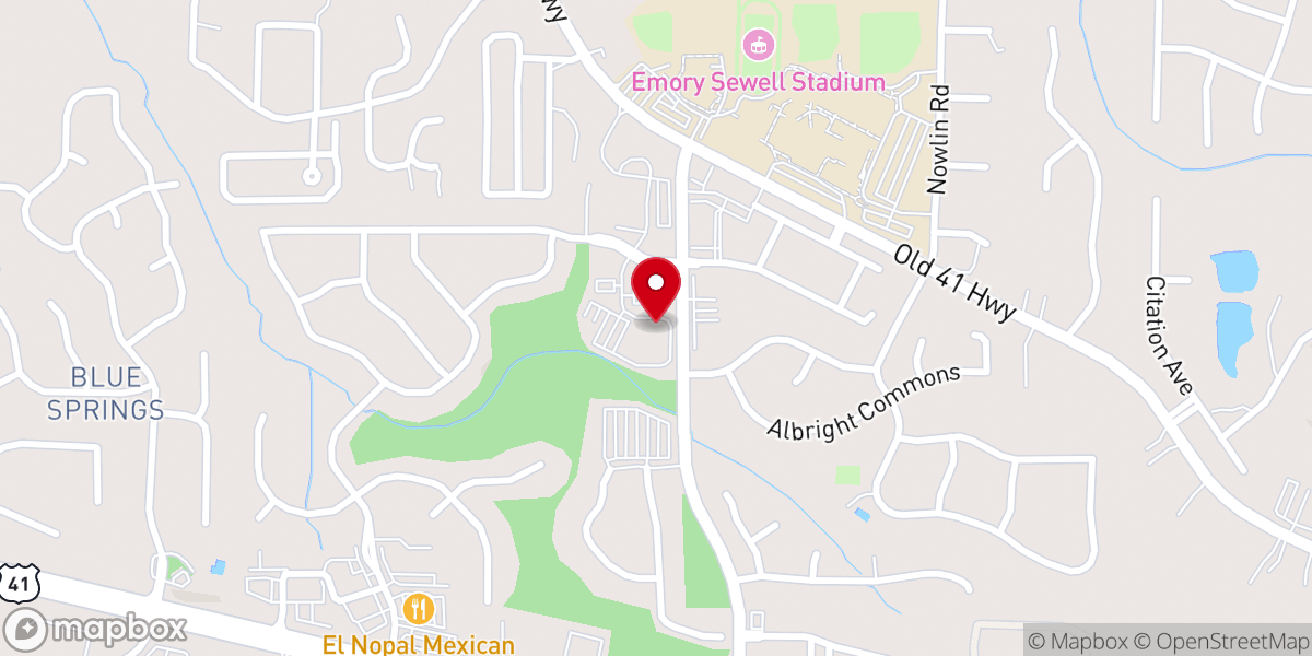 Map showing location of NorthStar Church