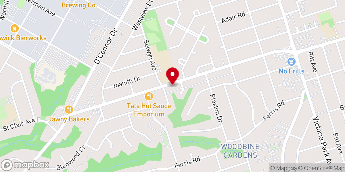 Map showing location of St. Kosmas Aitolos Greek Orthodox