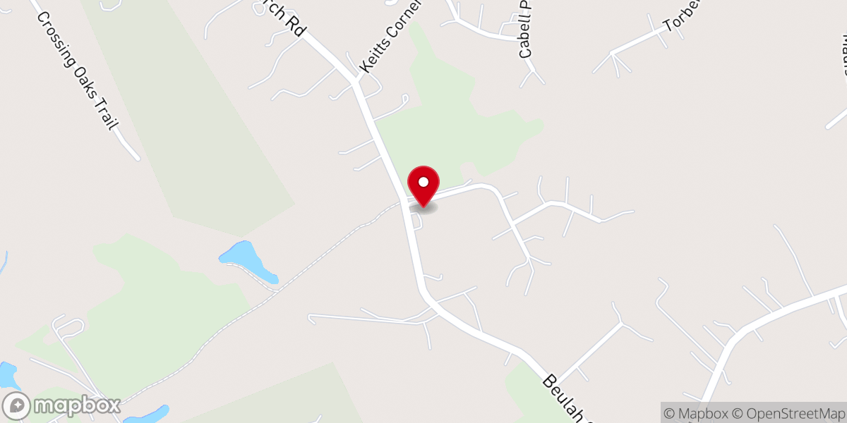 Map showing location of Grace United Family Church