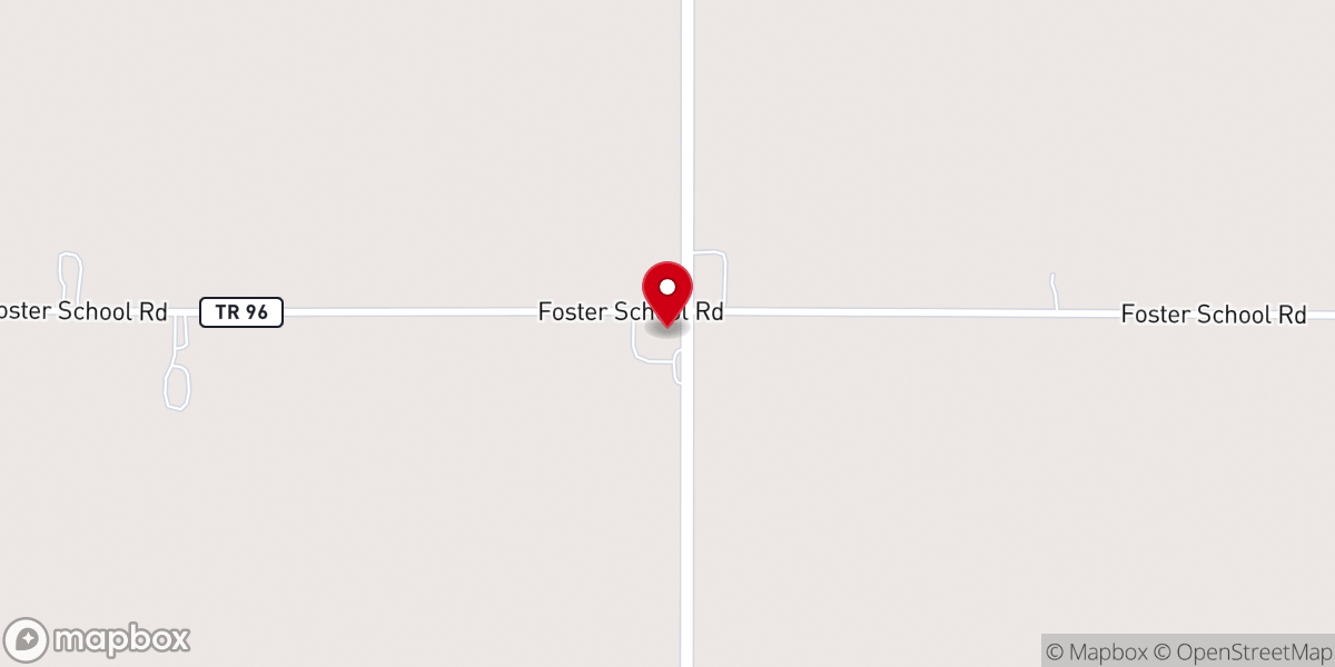 Map showing location of Pleasant View Church
