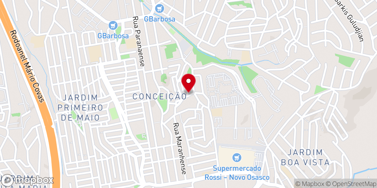 Map showing location of Igreja Assembléia de Deus - Ministerio Missão Internacional