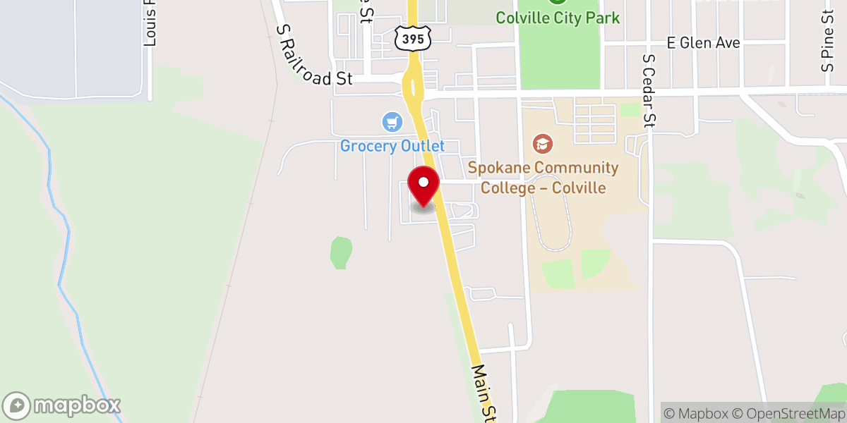 Map showing location of Division Children & Family Services