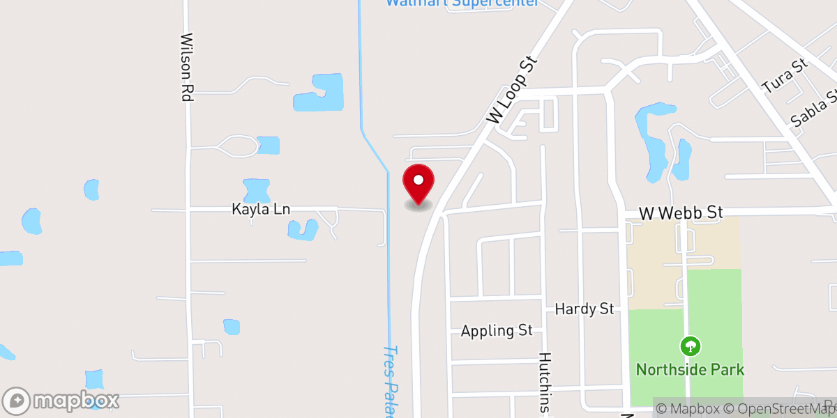 Map showing location of LV Church