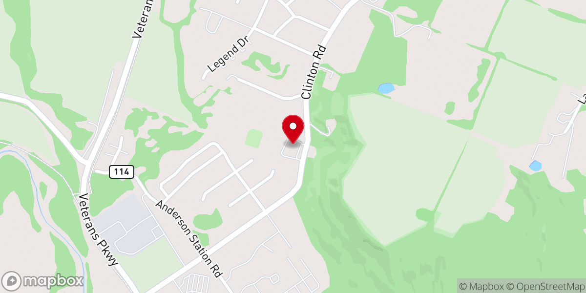 Map showing location of Lighthouse Baptist Church