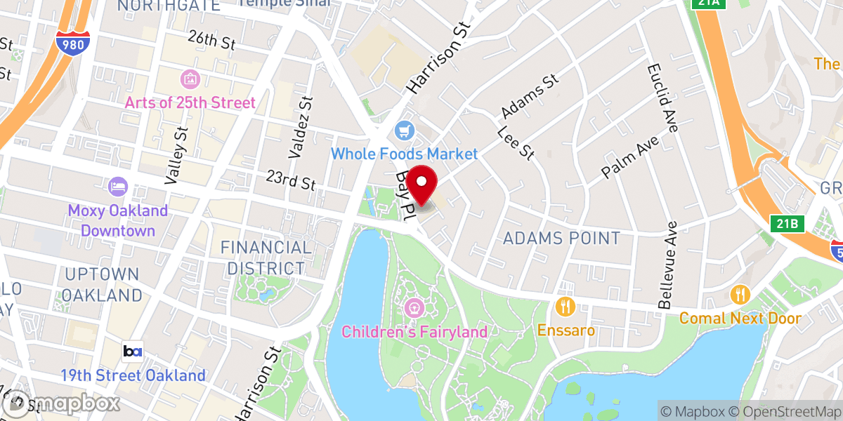 Map showing location of St. Lucy’s Episcopal Church