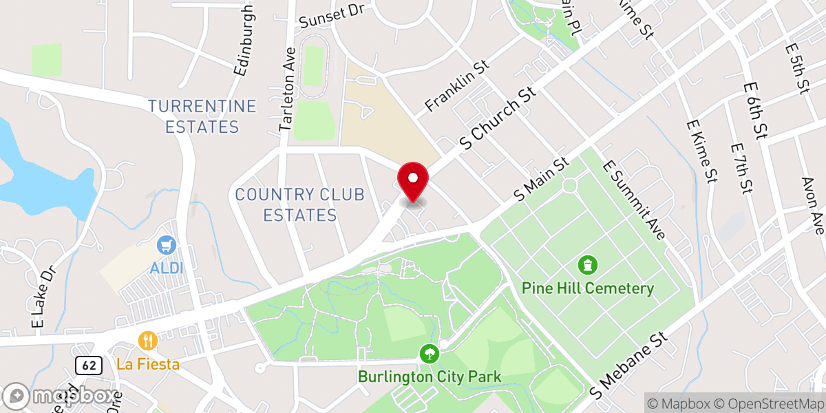 Map showing location of Church Of Reconciliation