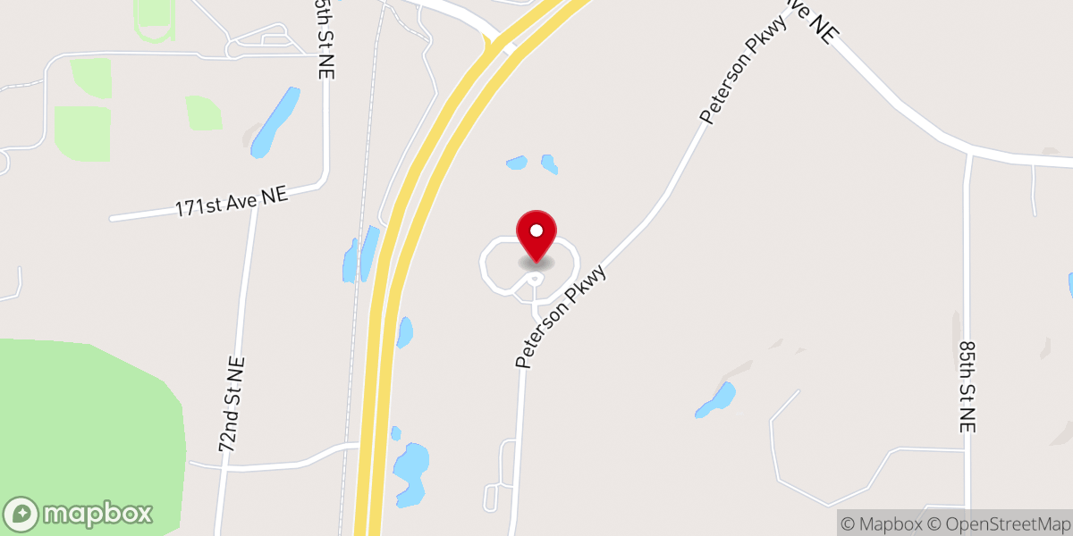 Map showing location of Bethesda North Pointe