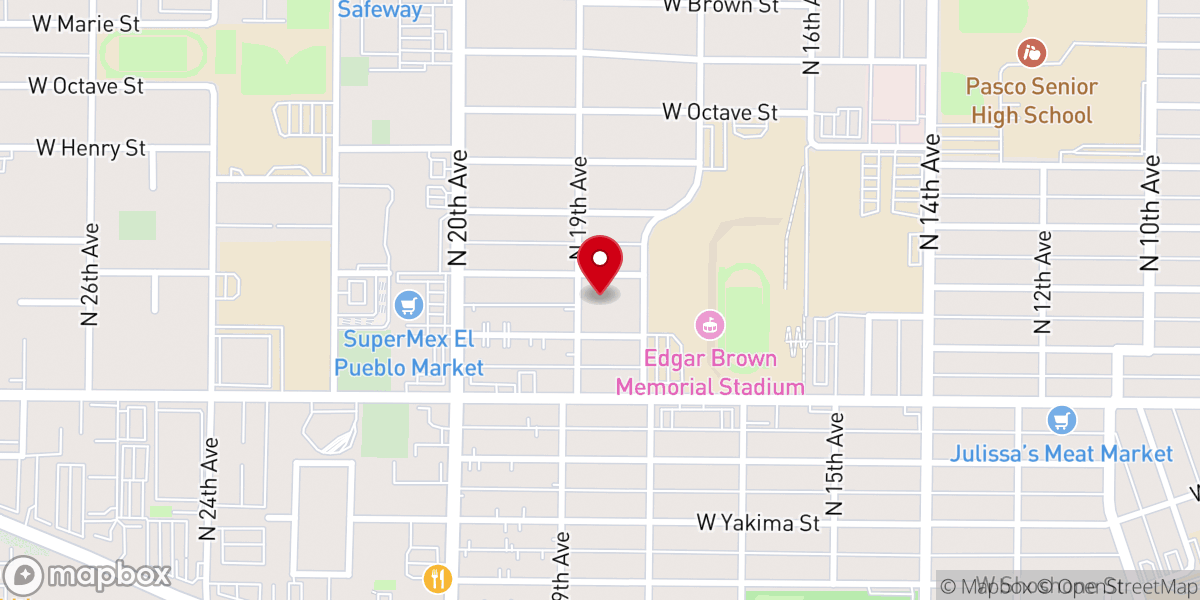 Map showing location of Restore City Church Tri Cities