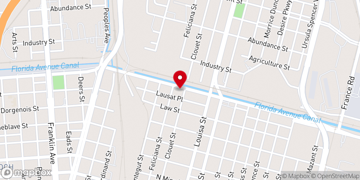 Map showing location of Pleasant Valley Missionary Baptist Church