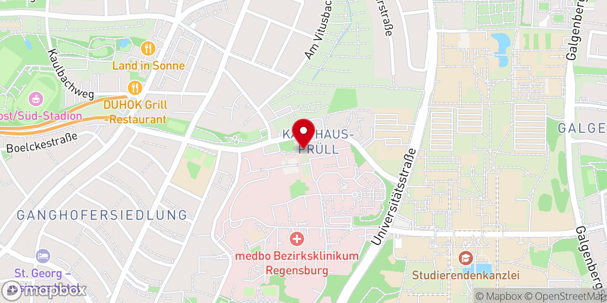Map showing location of St. Vitus