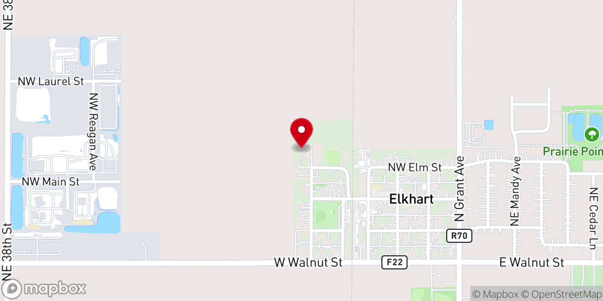 Map showing location of St Mary-Holy Cross Catholic Church