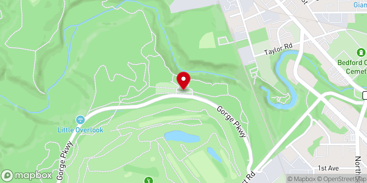 Map showing location of Egbert Picnic Area