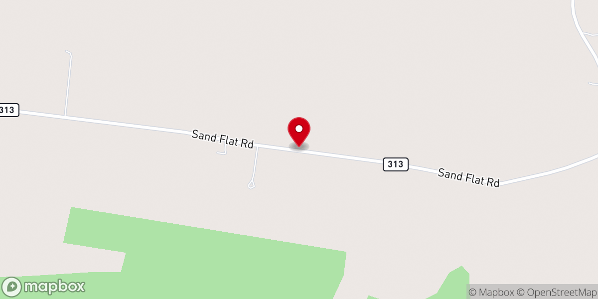 Map showing location of Sweet Promise Farm