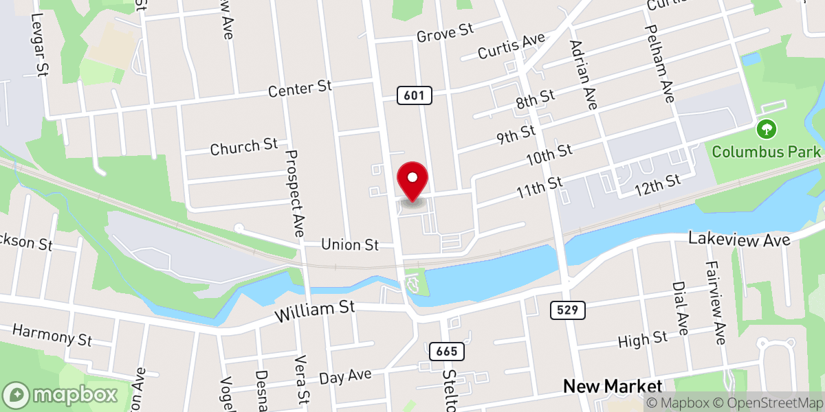 Map showing location of Our Lady of Fatima Church