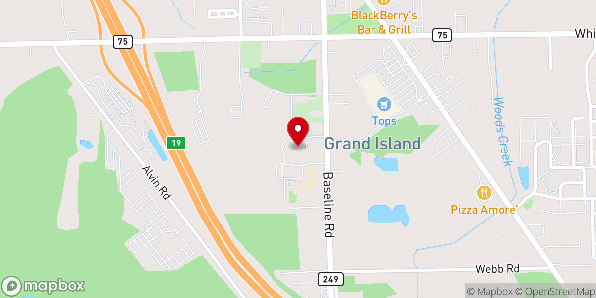 Map showing location of St. Stephen Roman Catholic Church