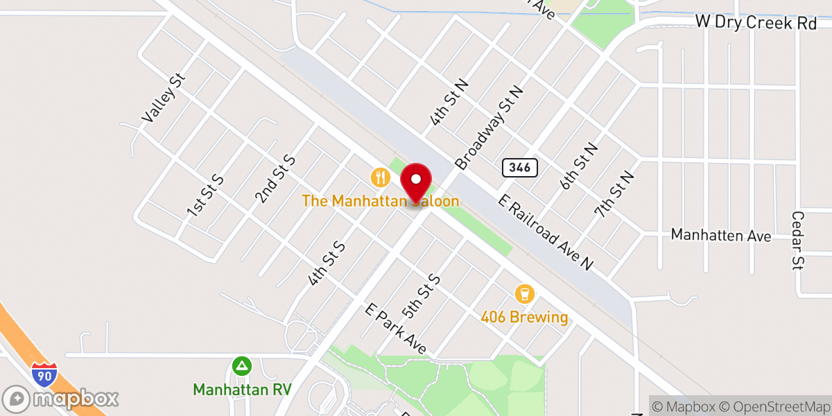 Map showing location of Keystone Church