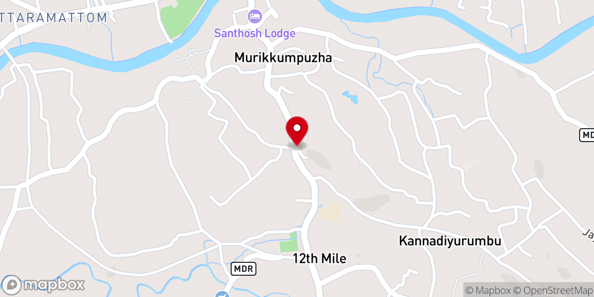 Map showing location of S.H. Provincial House