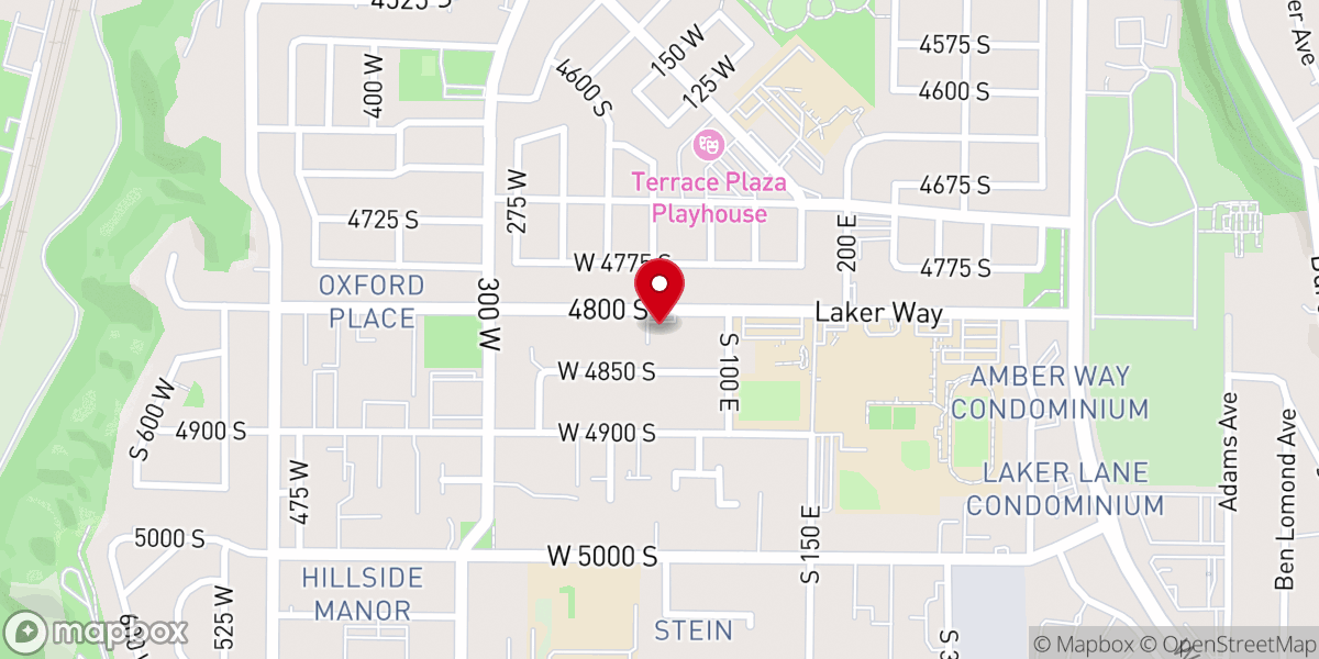 Map showing location of Community United Methodist Church