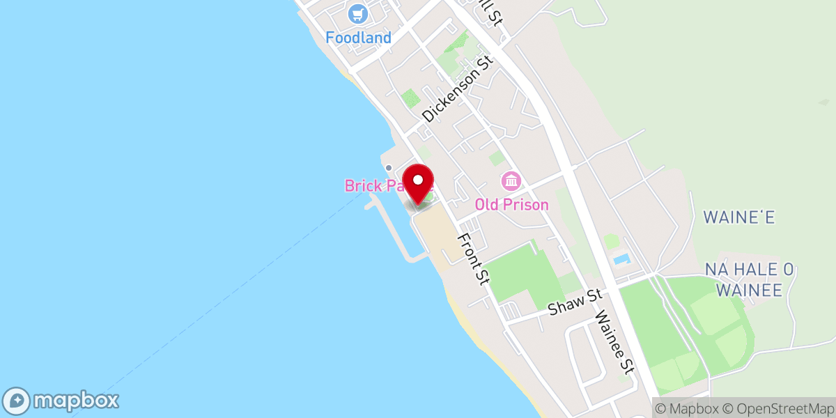 Map showing location of Old Fort