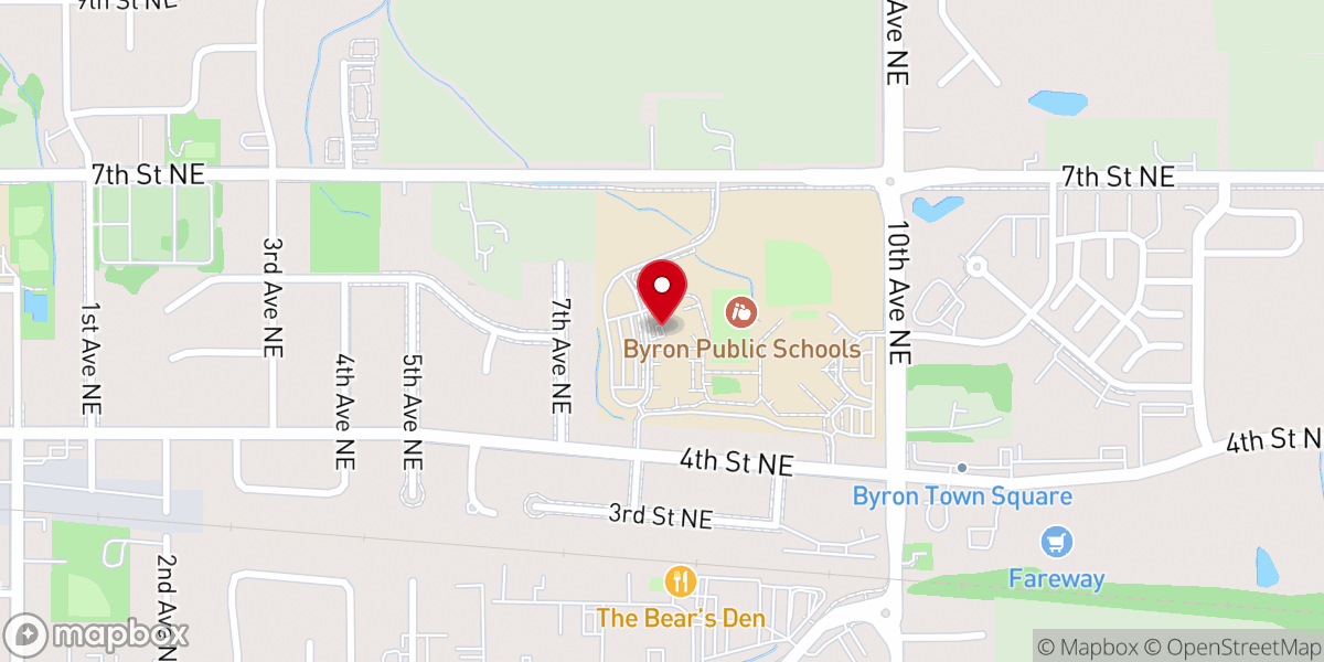 Map showing location of NorthLight Community Church