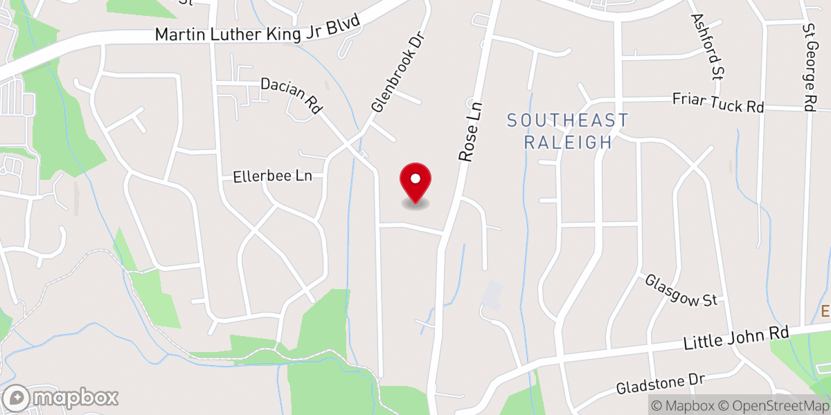 Map showing location of New Freedom Christian Fellowship