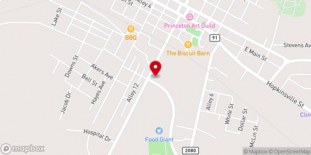 Map showing location of Times Leader