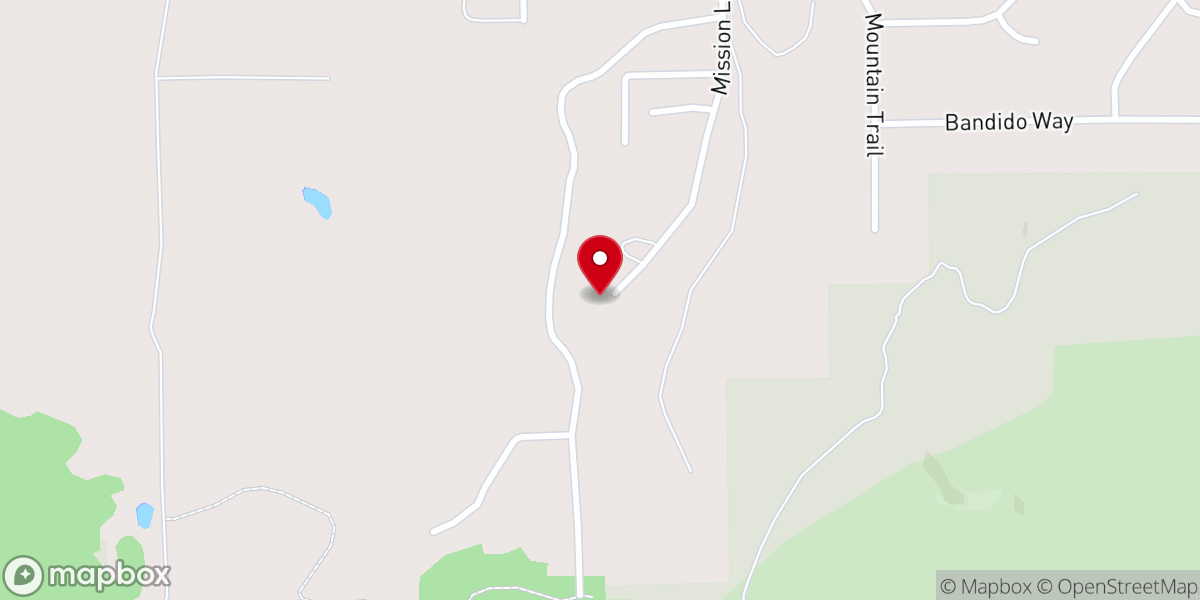 Map showing location of American Indian Christian Mission