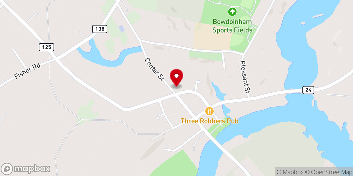 Map showing location of Paraclete Mens Ministries