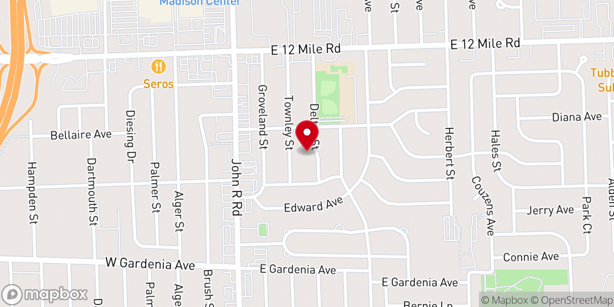 Map showing location of Saint Ephraim Knanaya Church