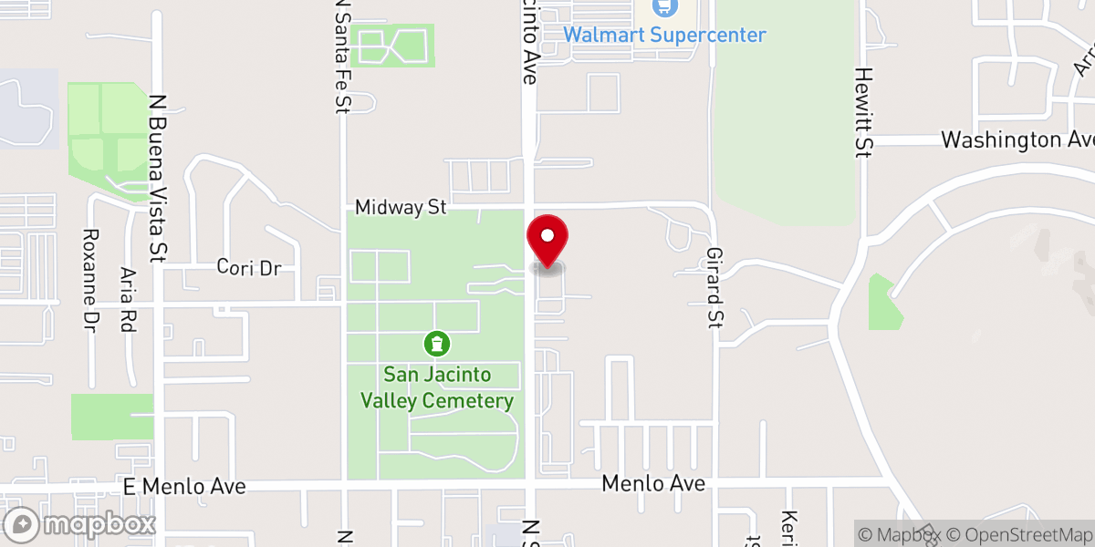 Map showing location of Divine Appointment Worship Center