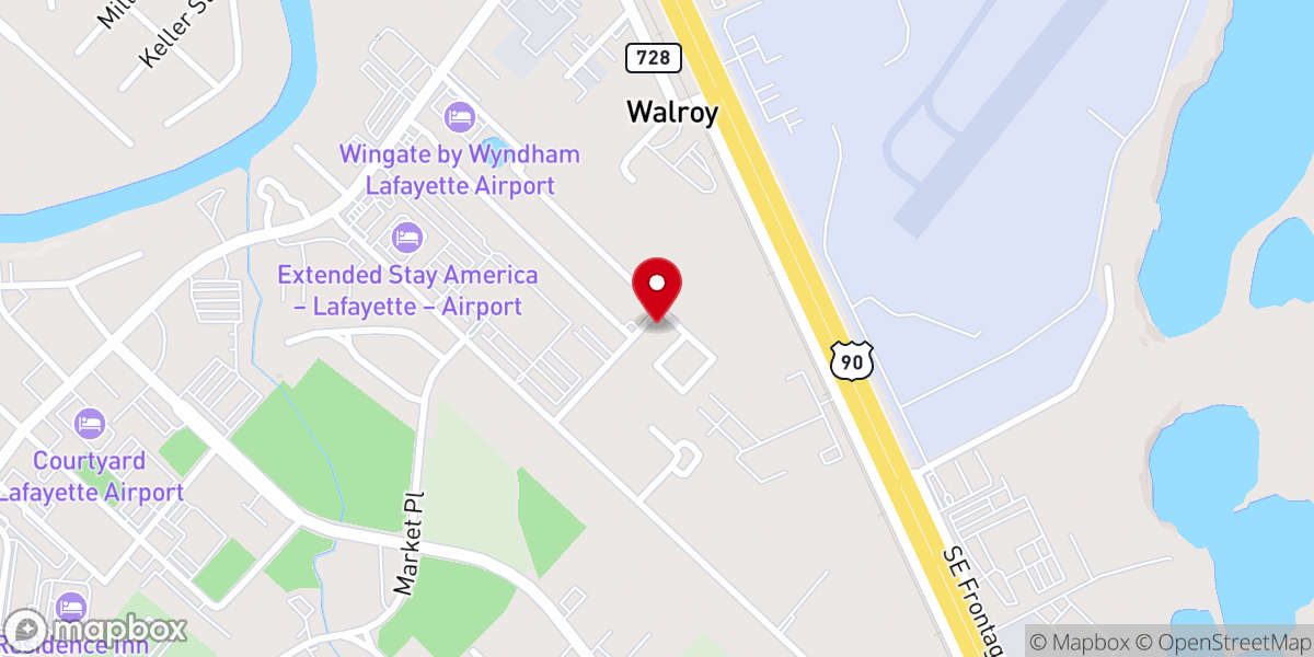 Map showing location of McCaulley Media