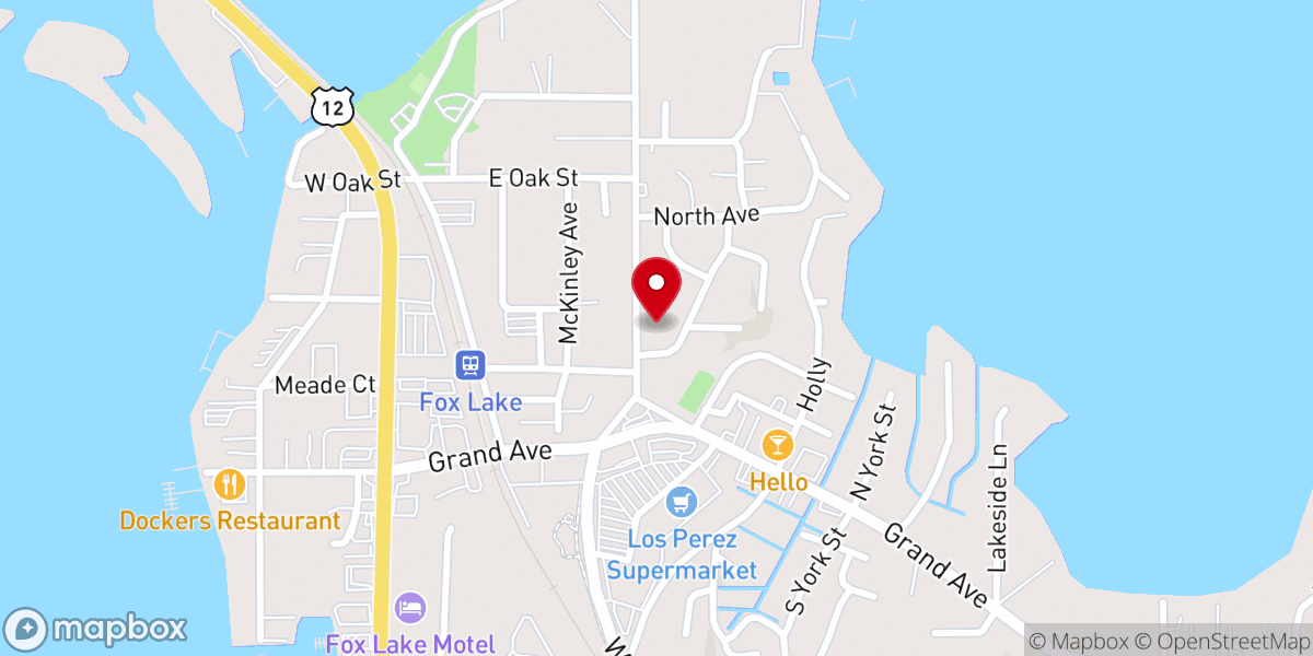 Map showing location of Treasure Seekers Church