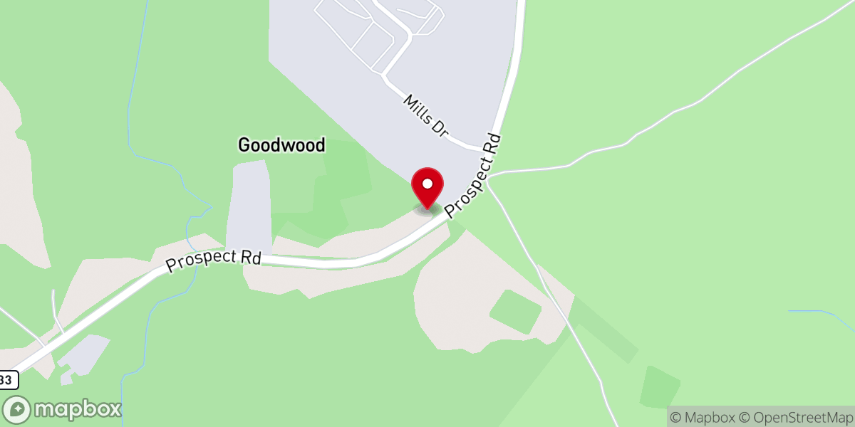 Map showing location of Halifax St Mary Ethiopian Orthodox Tewahedo Church