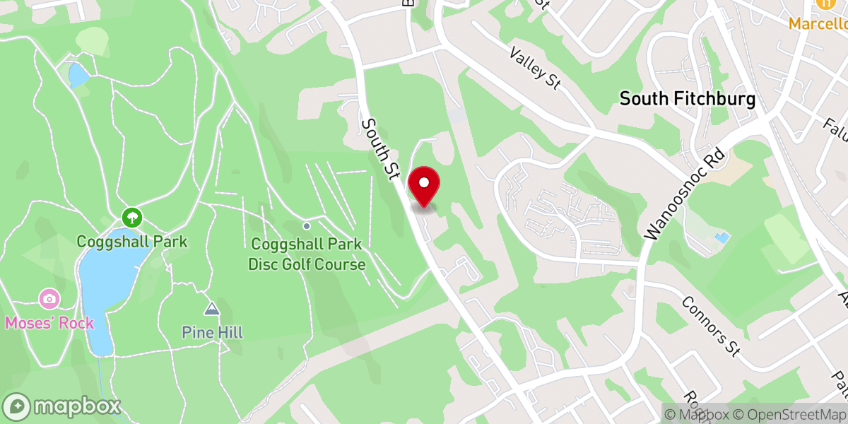 Map showing location of Hmong Christian Fellowship Church