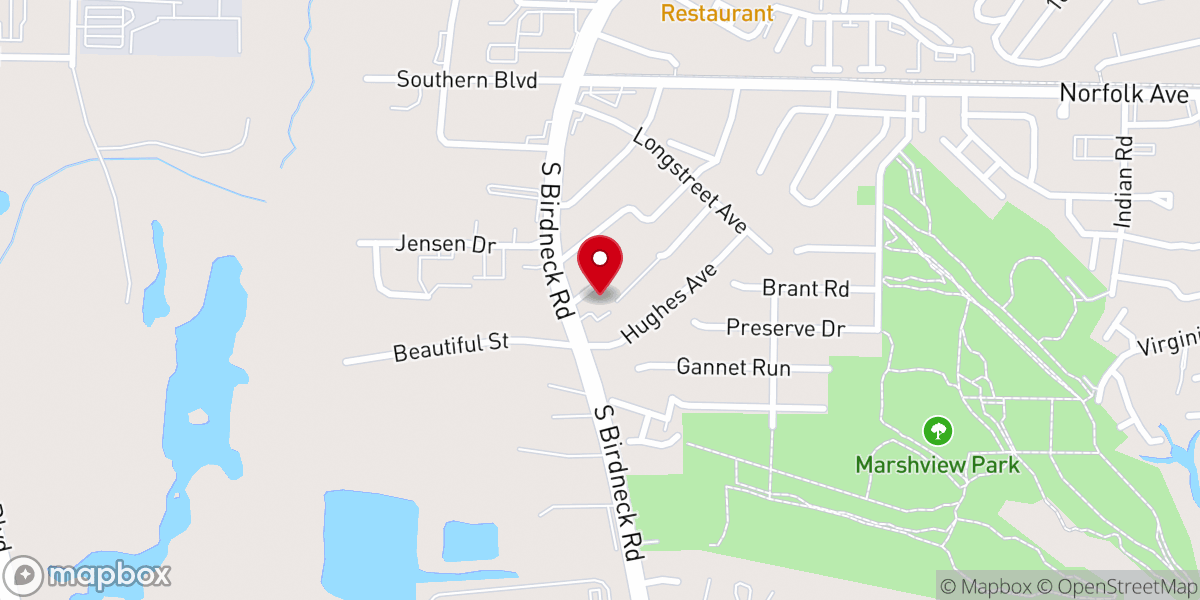 Map showing location of Rehoboth Baptist Church