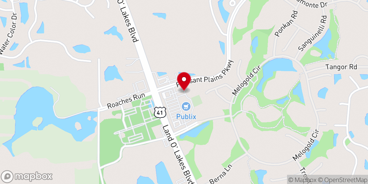 Map showing location of The Lakes Social