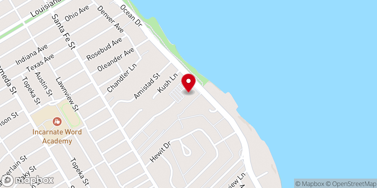 Map showing location of First Baptist Church