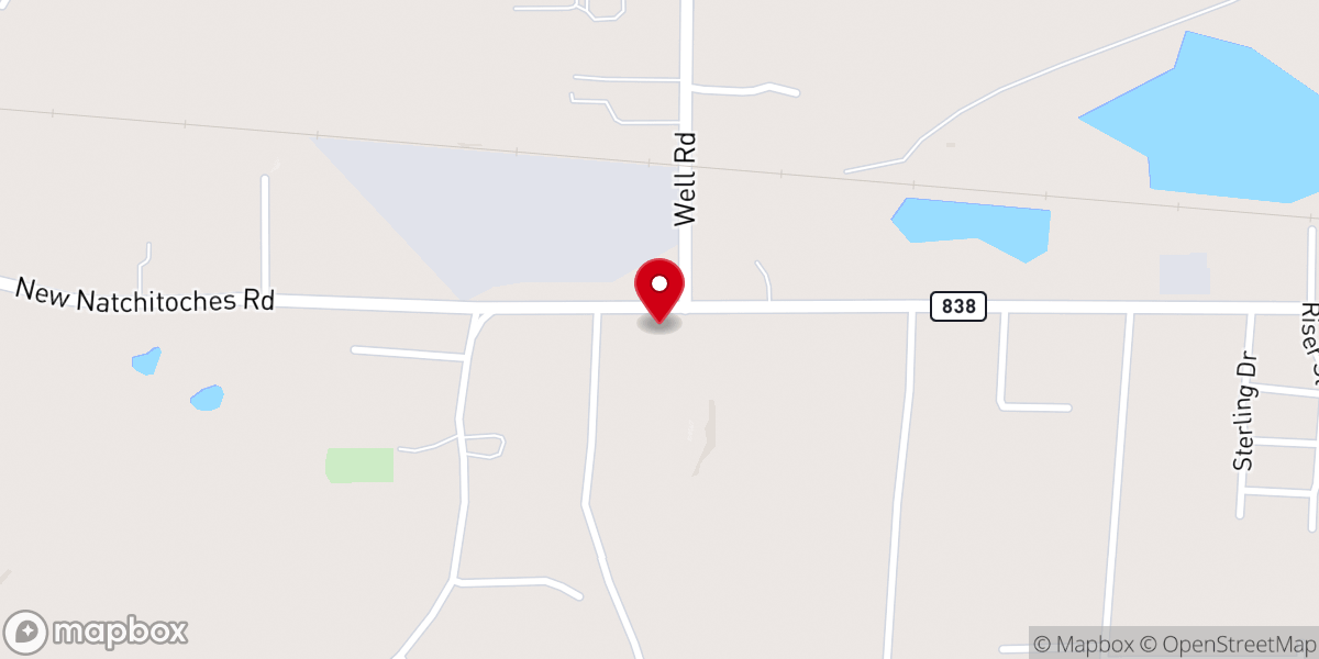 Map showing location of Wesley Chapel