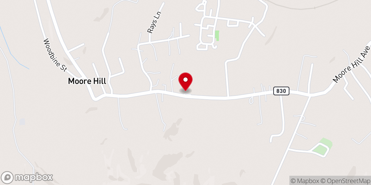 Map showing location of Sojourn Baptist Church