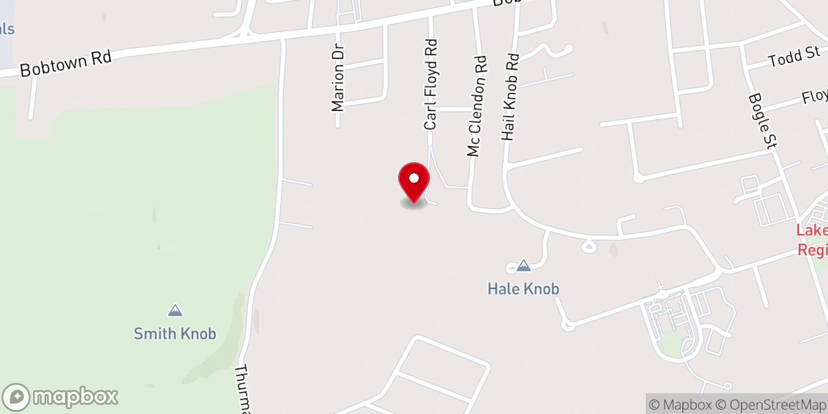 Map showing location of Pulaski County Fair Board