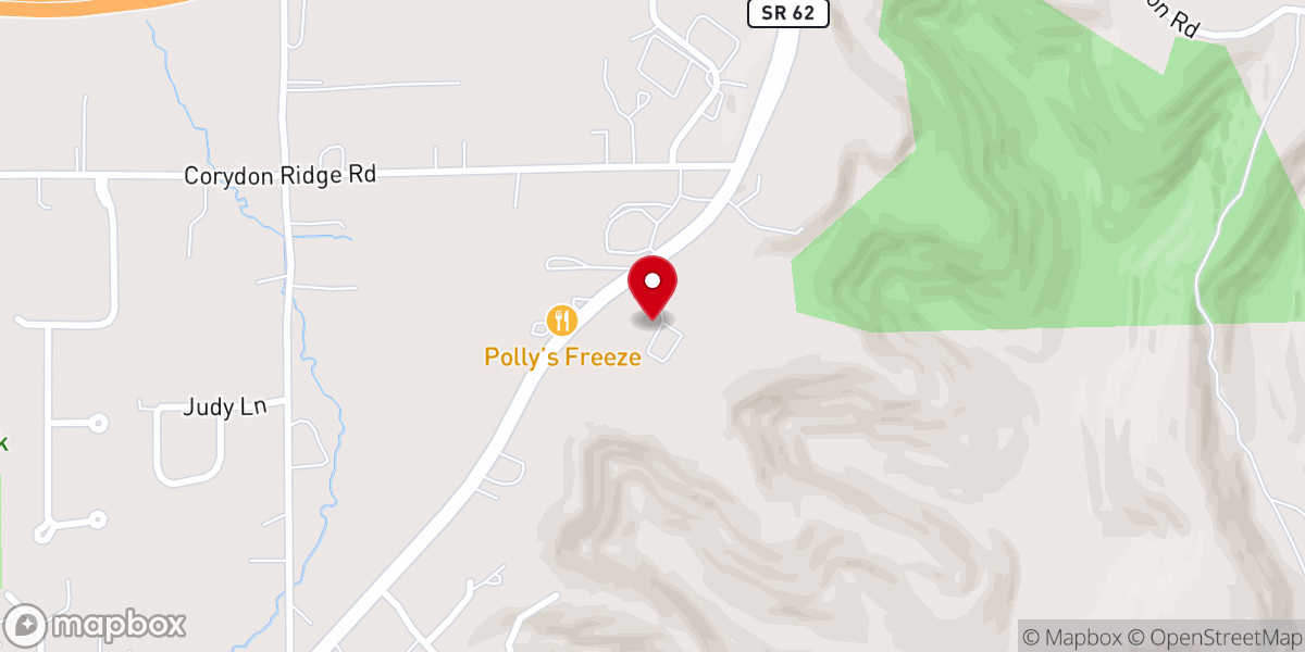 Map showing location of Shepherd of Hills LCMS