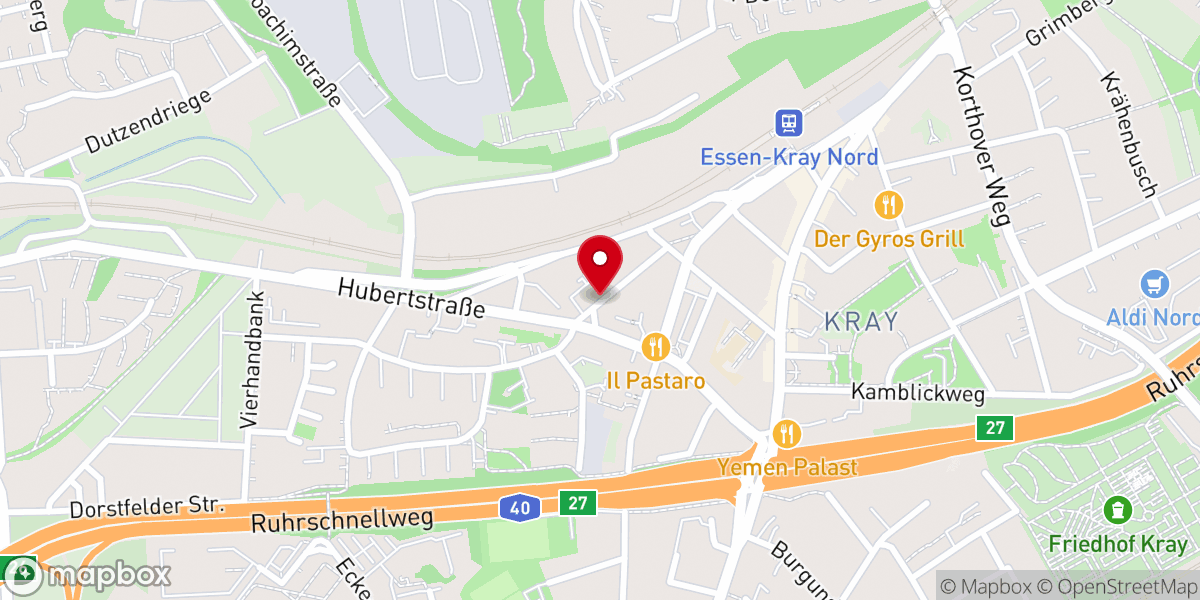 Map showing location of The Church of Pentecost International e.V. Essen - Pfingstgemeinde Essen