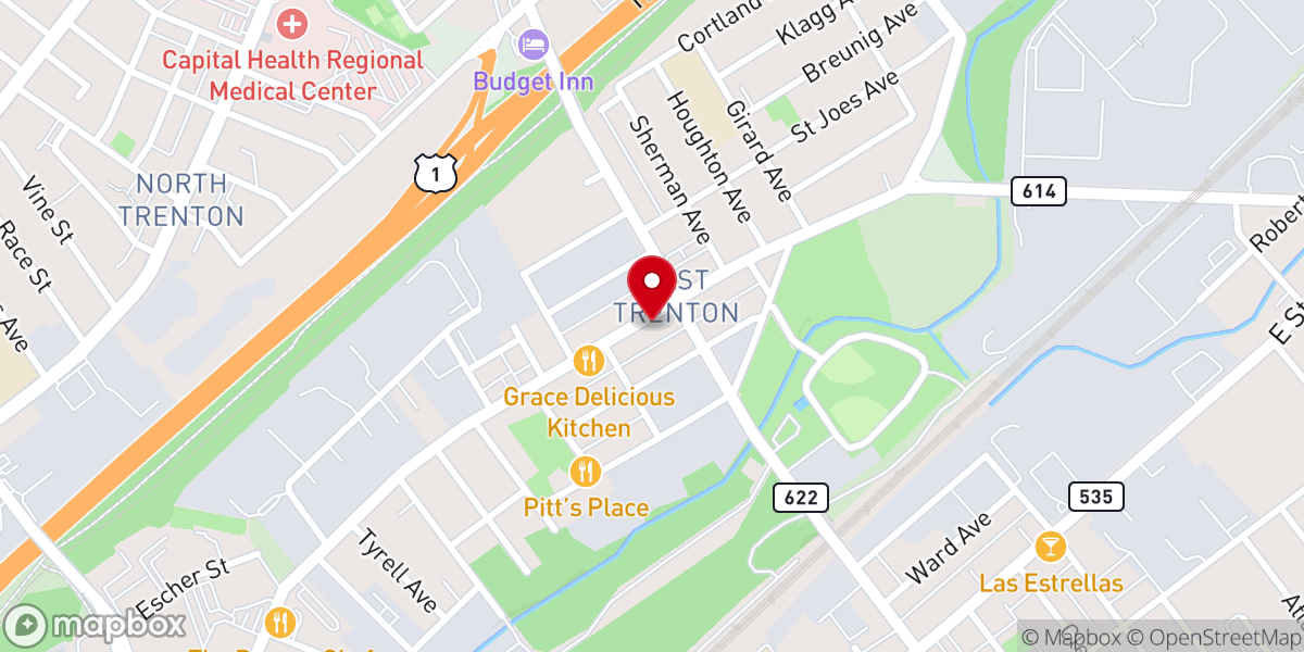 Map showing location of House of Prayer Holy Mission